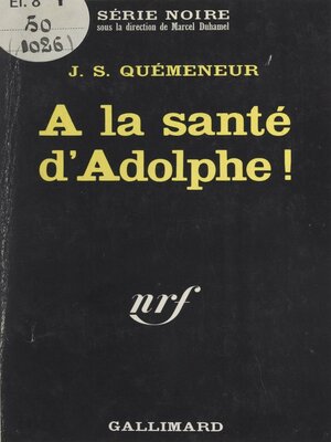 cover image of À la santé d'Adolphe !
